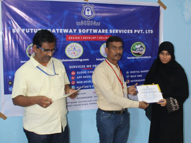 Certificate Distribution to our Internship Batch-II